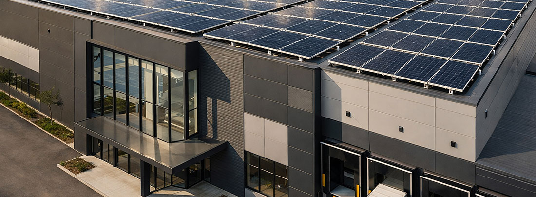 Mettez des panneaux photovoltaïques sur vos bâtiments industriels